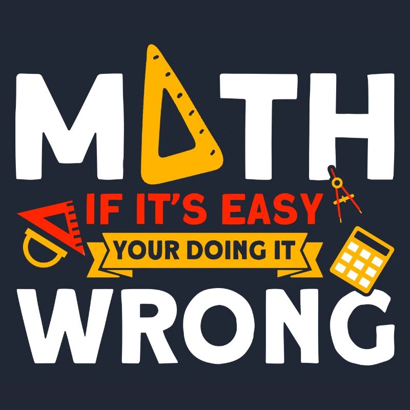 Math Mathématiques Sciences Math Cadeau