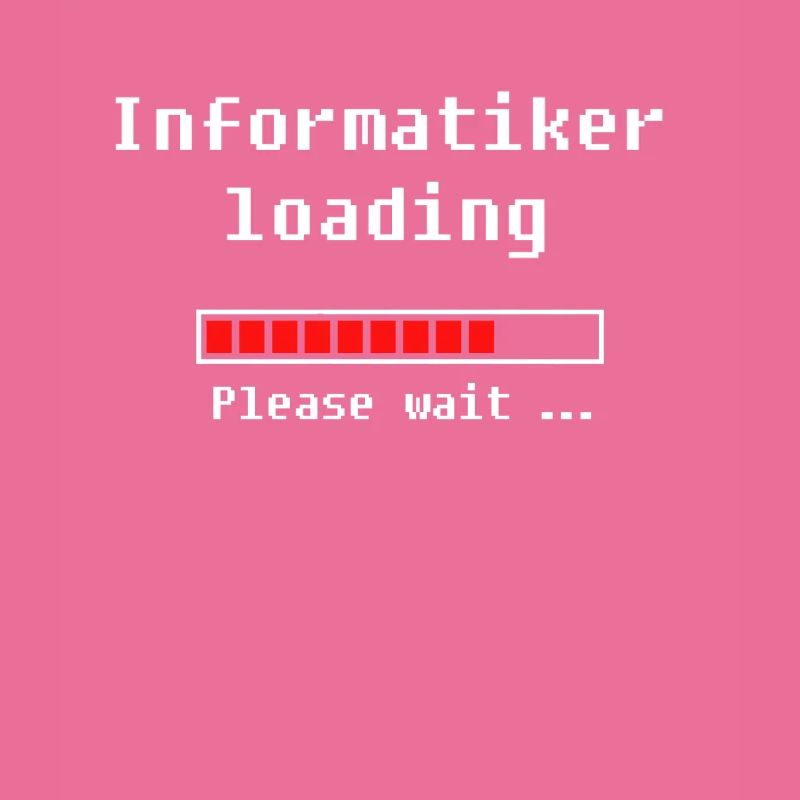 IT specialists loading - IT computer scientist EDP