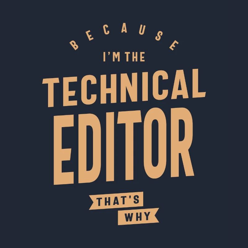 Weil ich der technische Redakteur bin, deshalb: