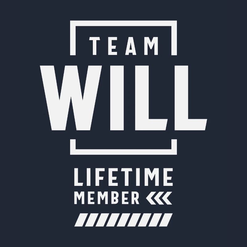 Team Will Lebenslanges Mitglied - Name Will