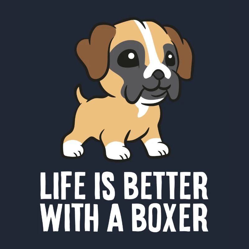 Boxer Hundehalter Das Leben ist besser mit einem