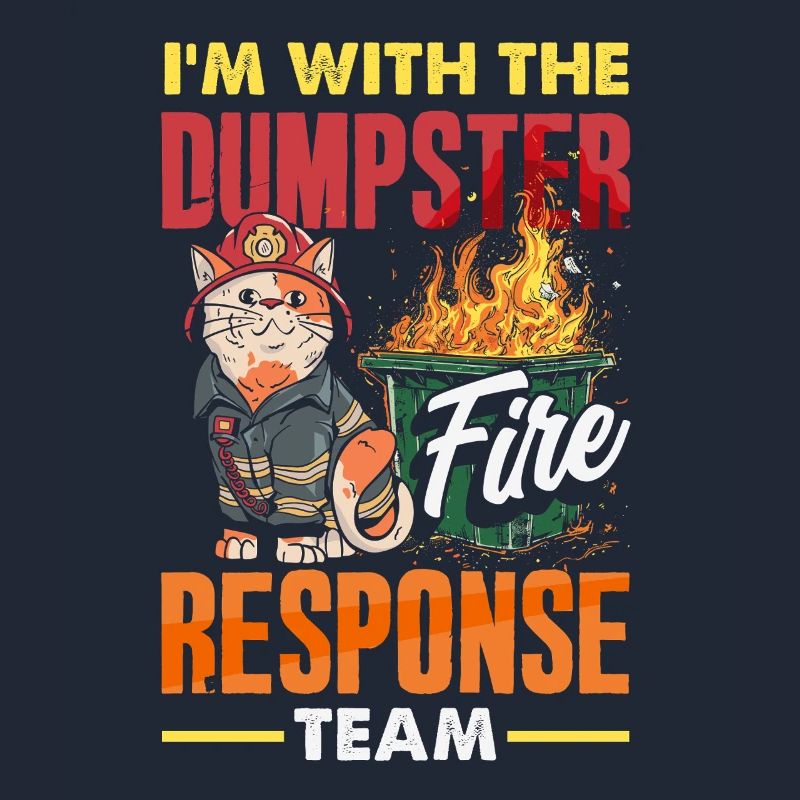 Müllcontainer Fire Response Team Leader