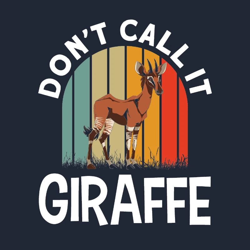 Funny zookeeper okapi lover