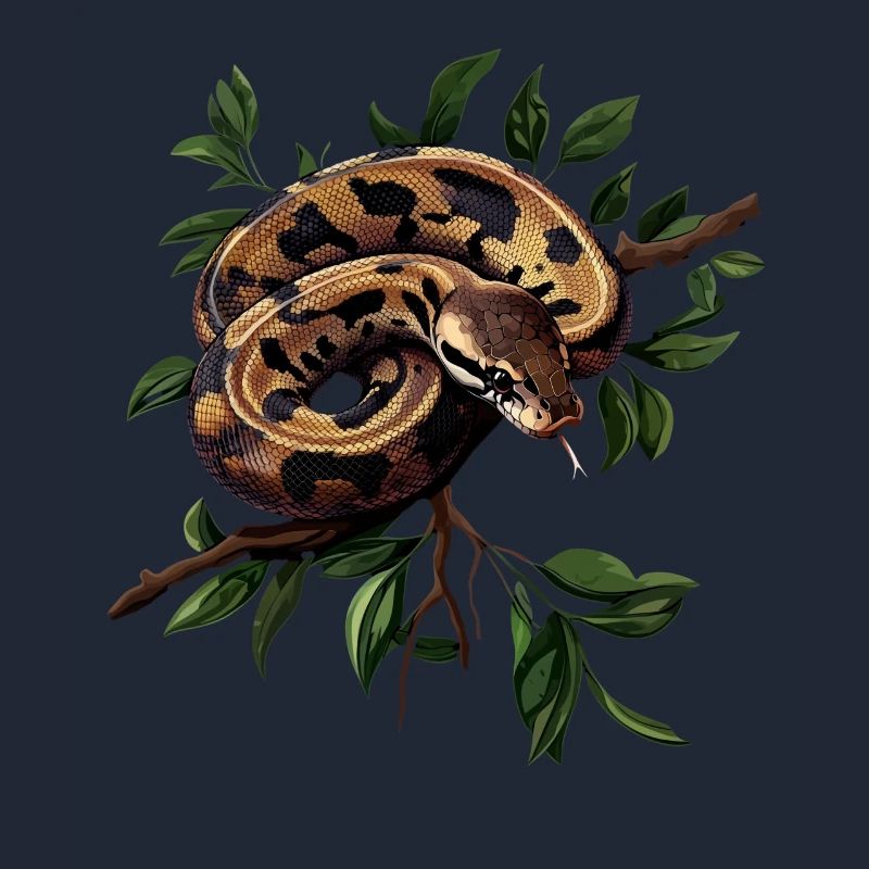 Roi Python Serpents Amoureux Terrarium Python