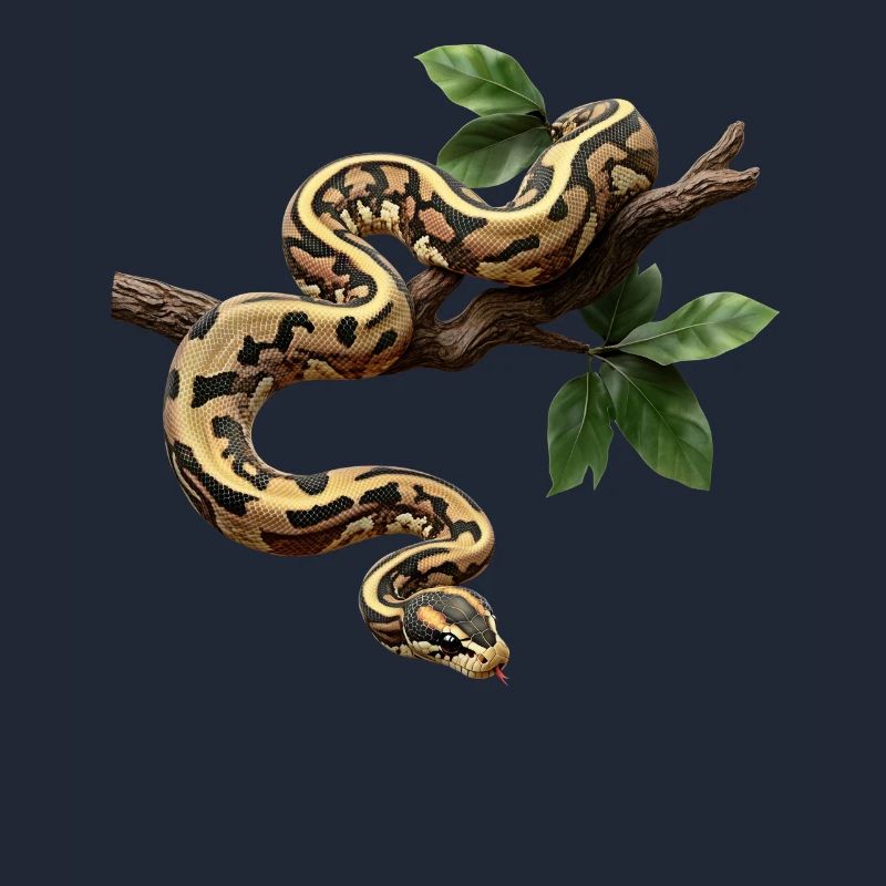 Roi Python Serpents Amoureux Terrarium Python