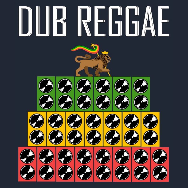Dub Reggae Sound System Stack