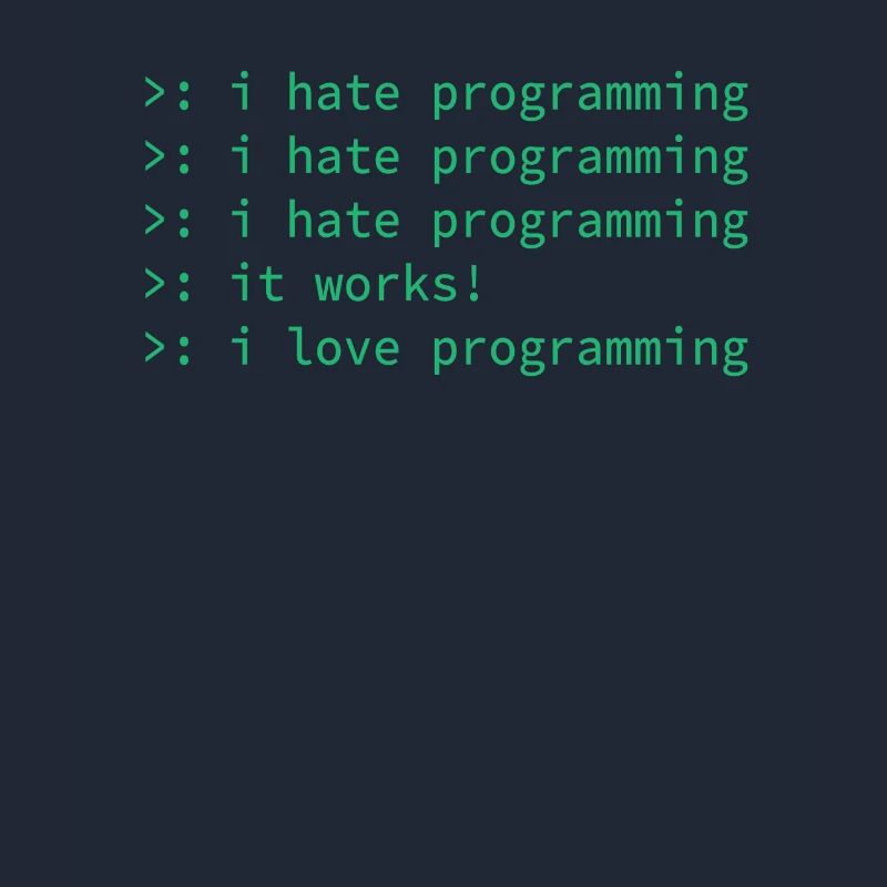 Programmierer Coden Hass Nerd Geek lustig Geschenk