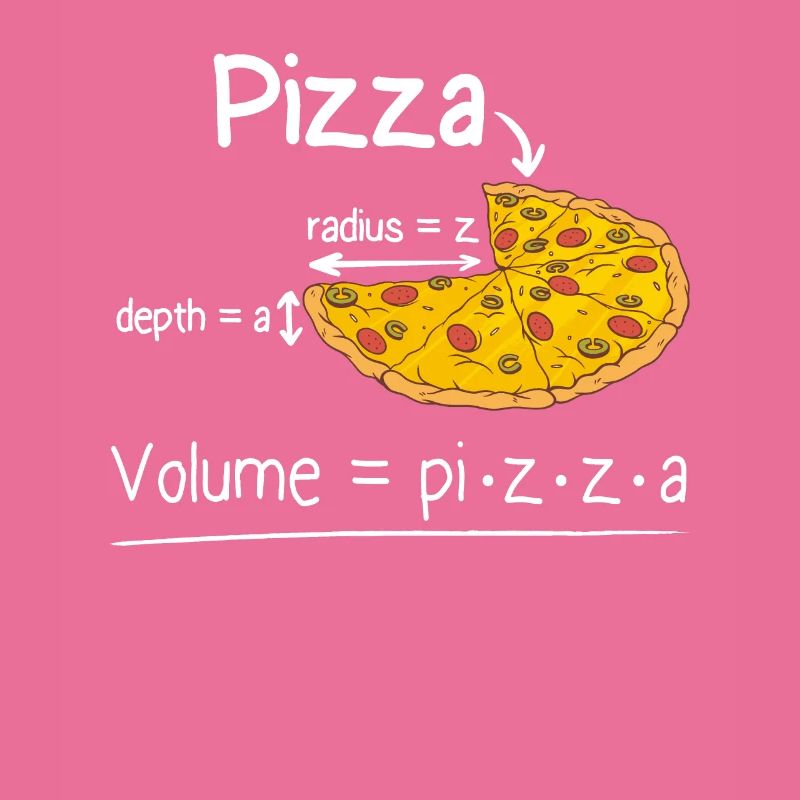 Formula Funny Pizza and Math Meme Math Teacher