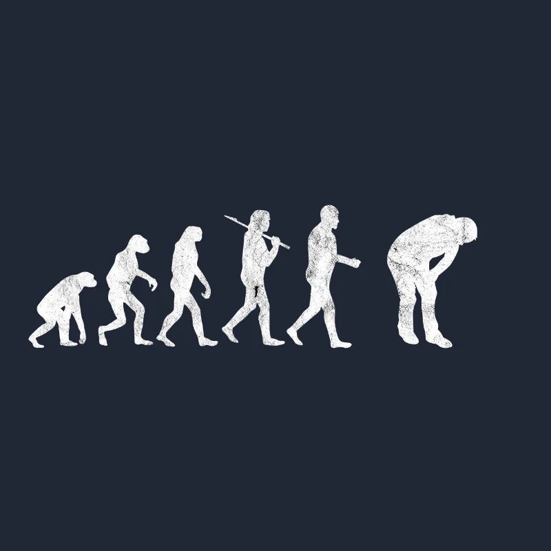 Ausser Puste Evolution Lustige Bilder Geschenk