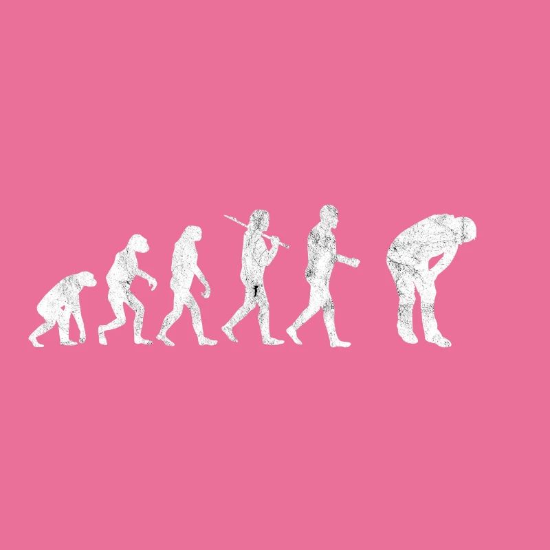 Ausser Puste Evolution Lustige Bilder Geschenk
