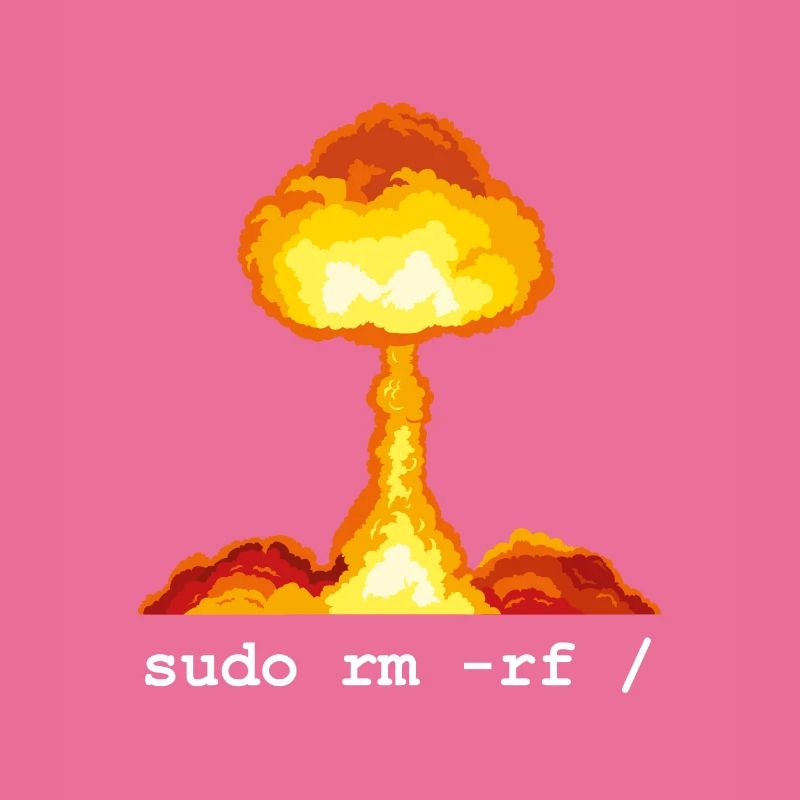 Linux Funny Linux Command Sudo RM RF pour Homme