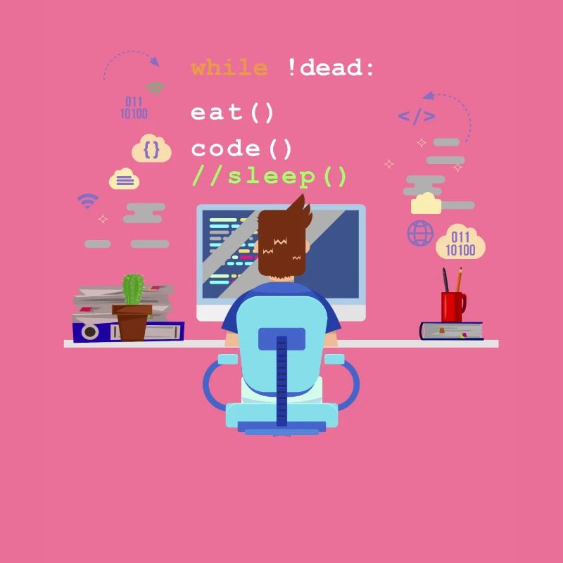 Eat Sleep Code Computer Science Programming