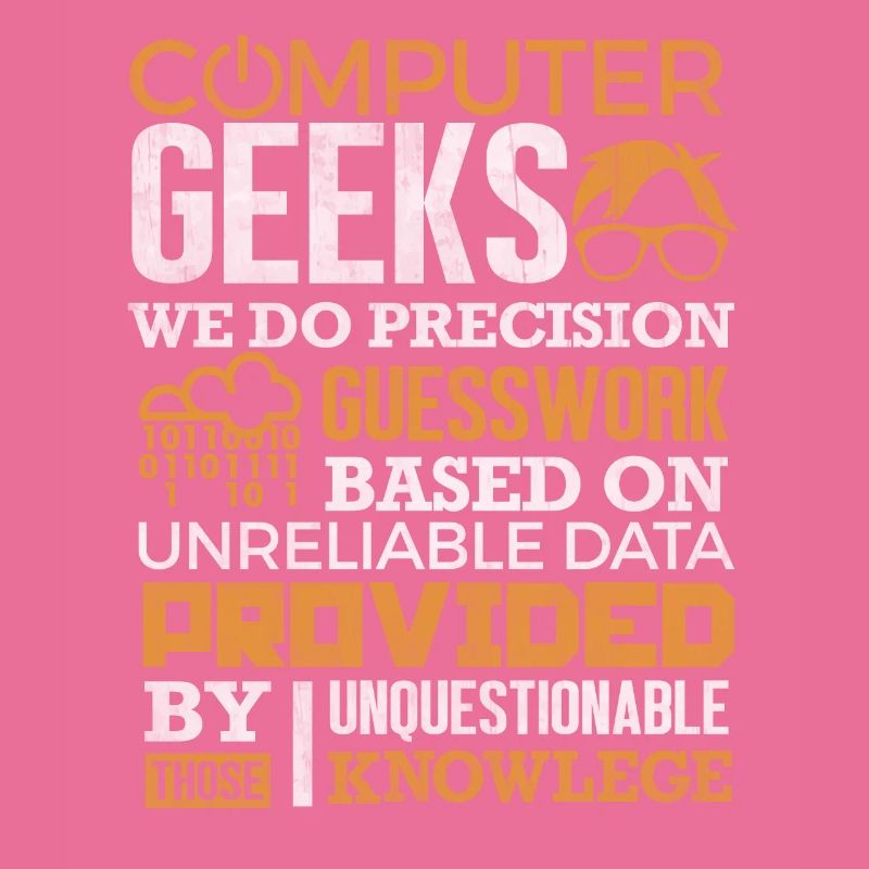 Computer Geek T-Shirt Wissenschaft Programmierer Nerd Geschenk