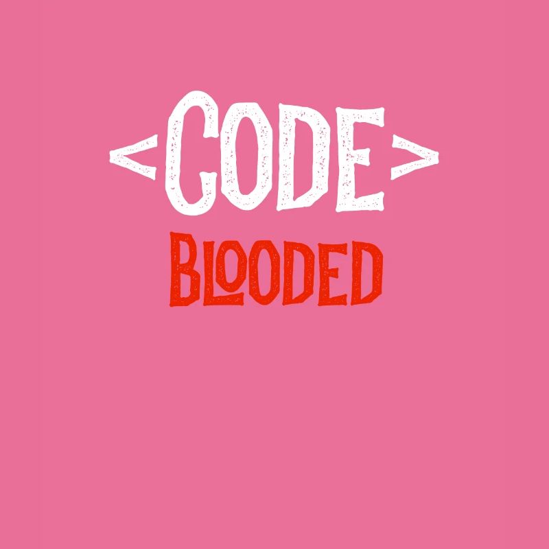 Entwickler-Shirt - Code Blooded - Coding Coder