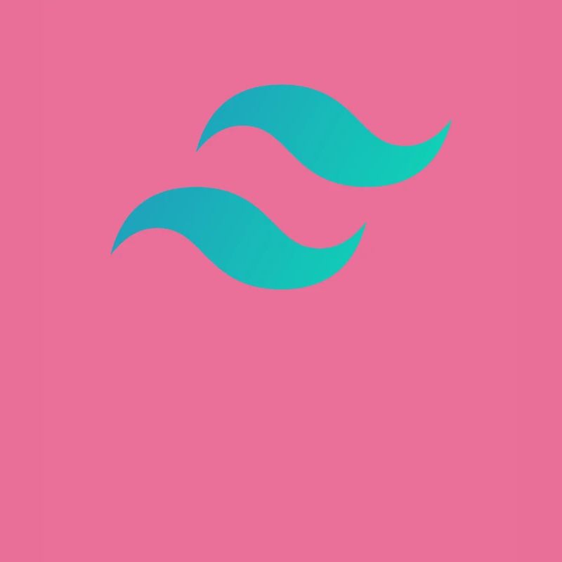 Tailwind CSS Mark - CSS Framework Programmer Coder