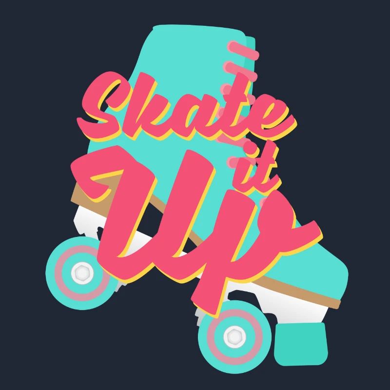 Rollschuhe Tshirt Roller Skates Geschenk