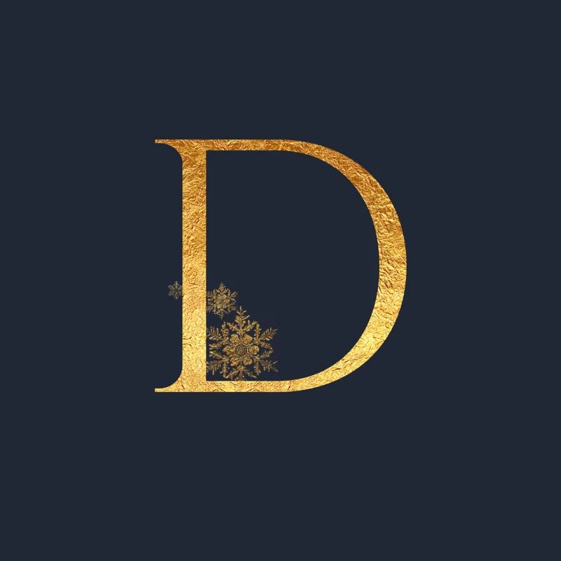 Lettre initiale D