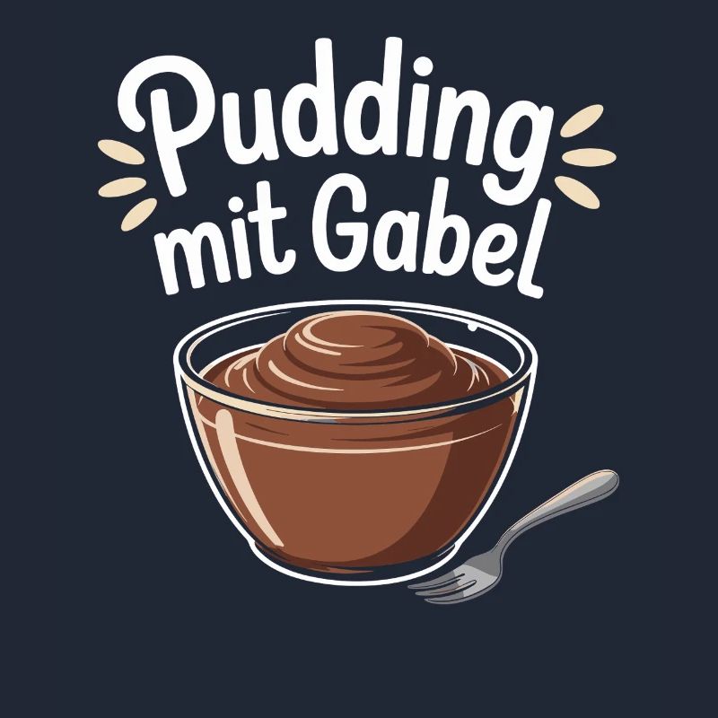 Pudding Mit Gabel