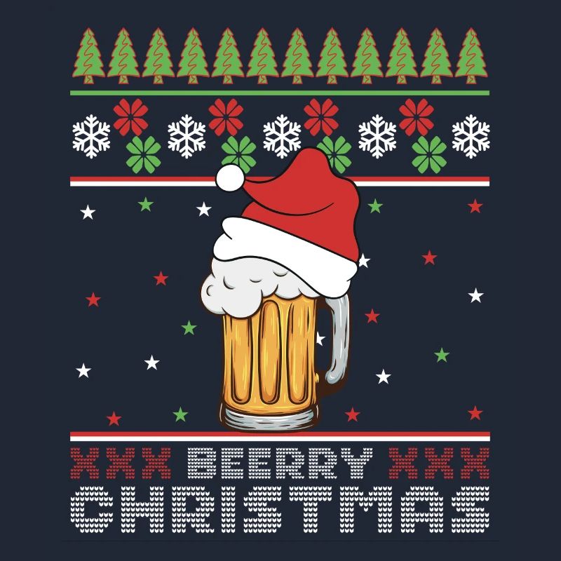 Frohe Weihnachtsbier, hässlicher Pullover – Geschenk