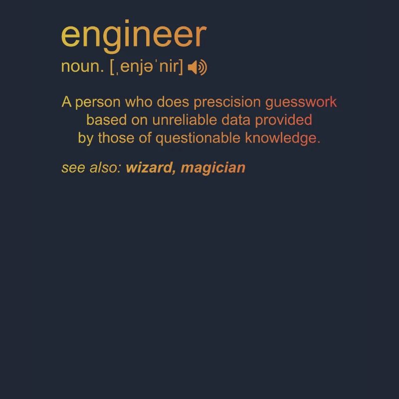 Engineer Definition Cool Engineering Mechanical
