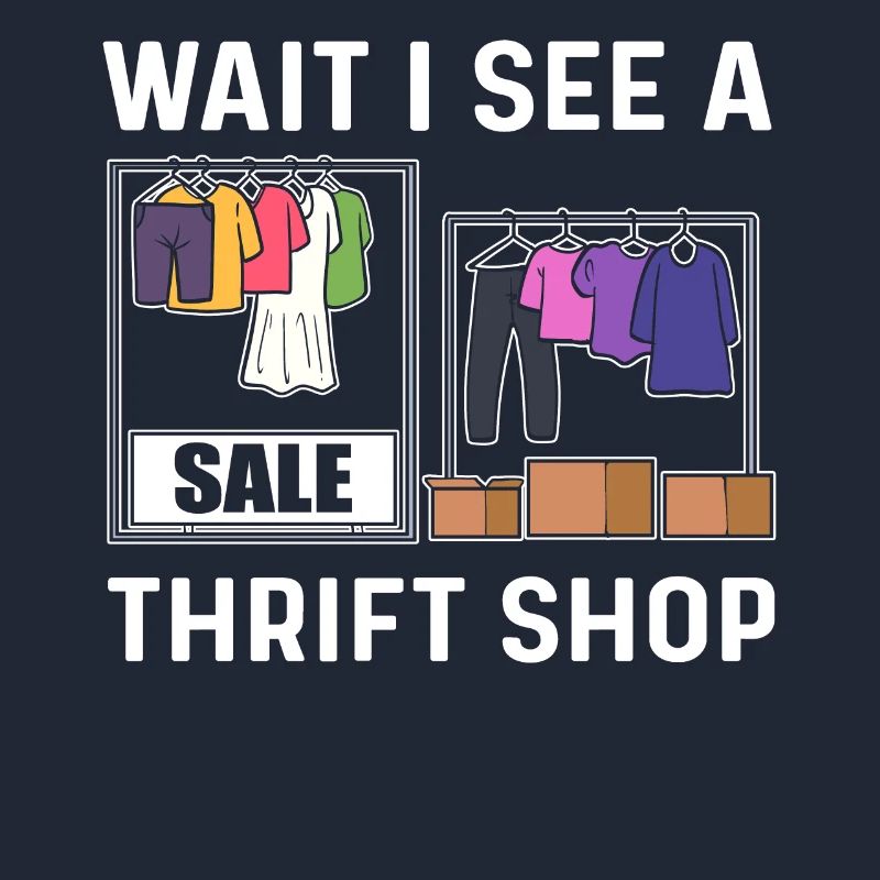Warten Sie, Ich Sehe Einen Secondhand -Laden.