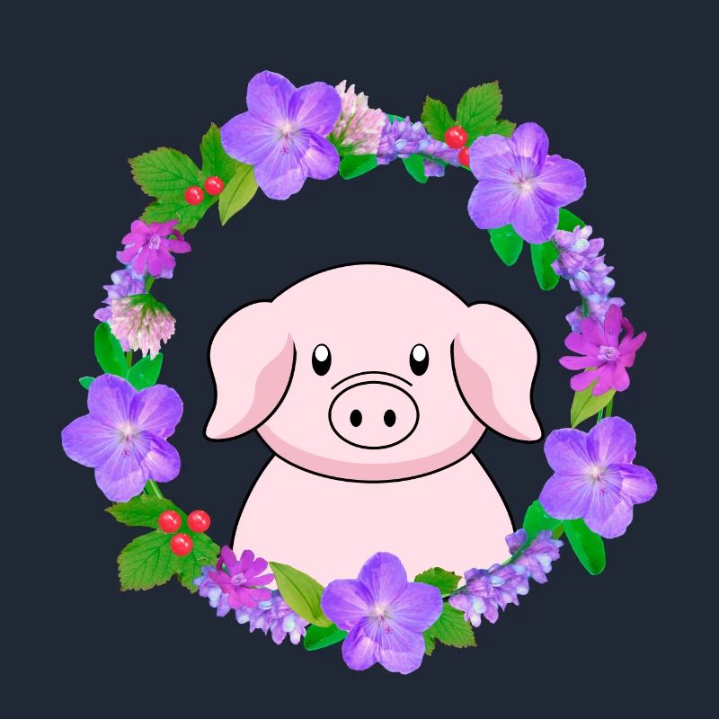 Cochon rose mignon