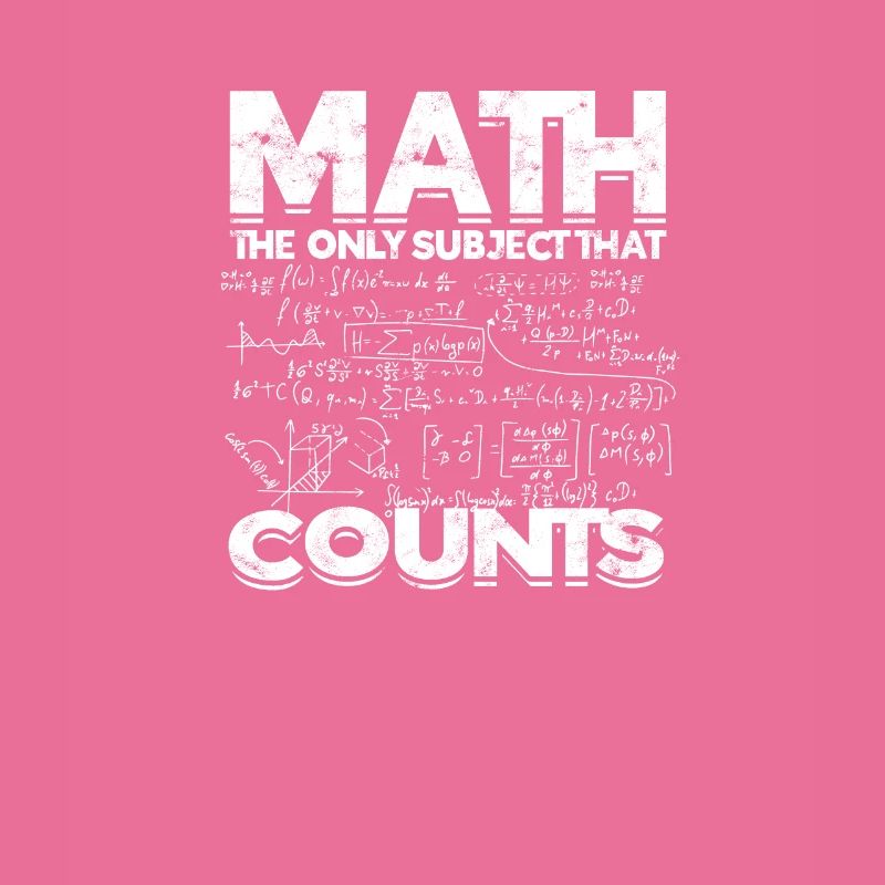Math The only subject that counts - statistics