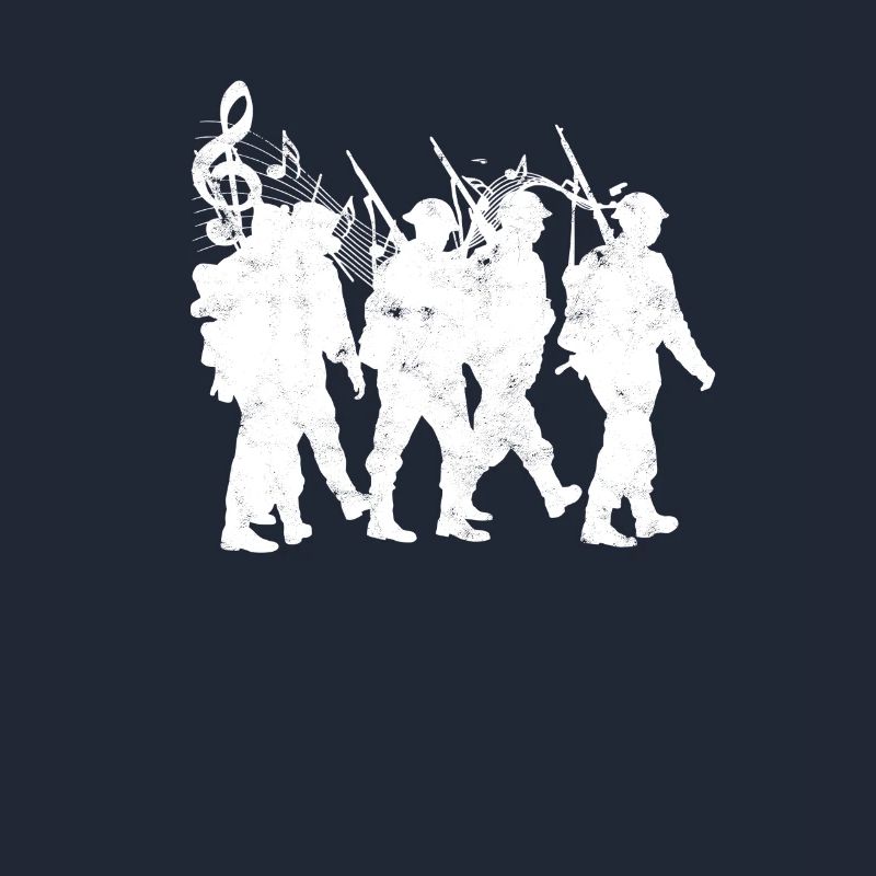 Truppen singen ein Lied - singen