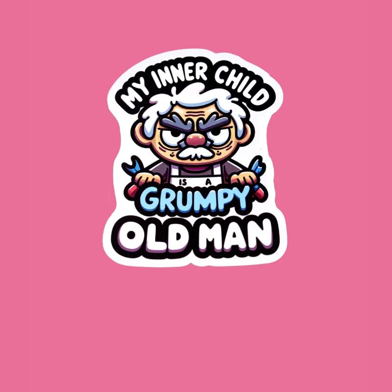 Grumpy Old Man Inner Child Chef
