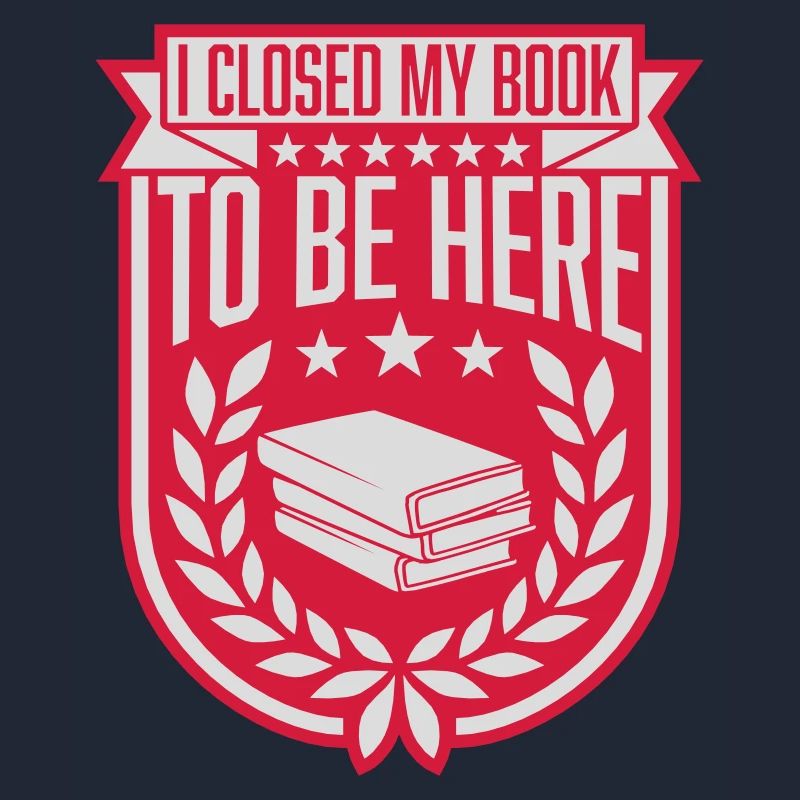 I closed my book