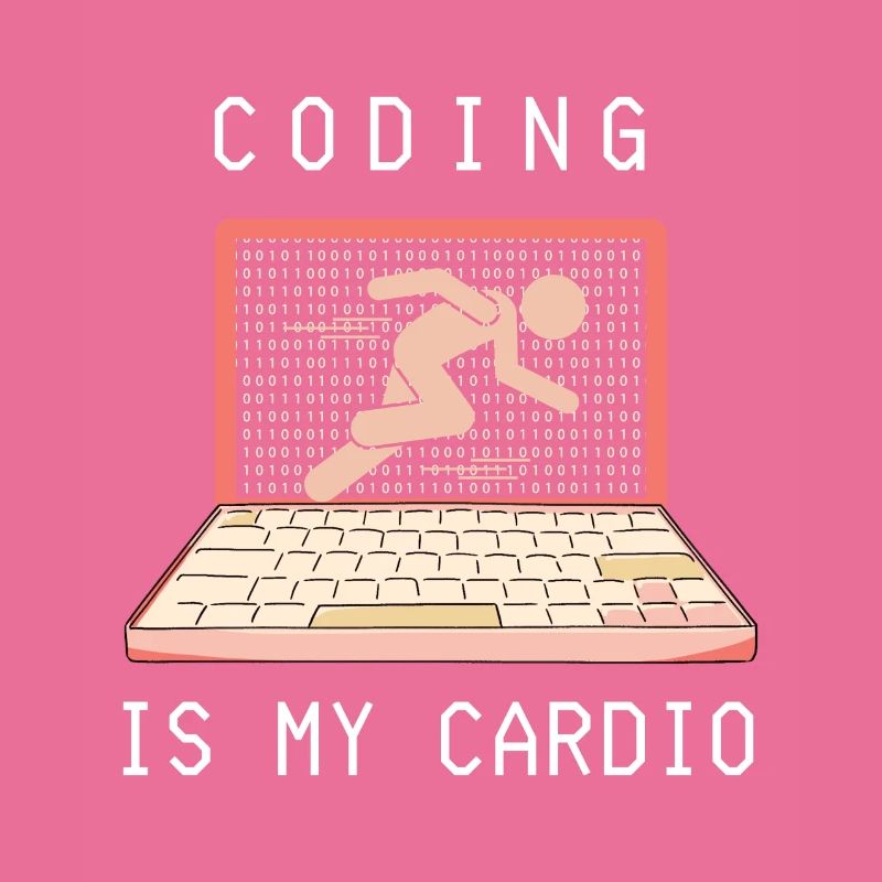 Coding is my cardio shirt for software developers