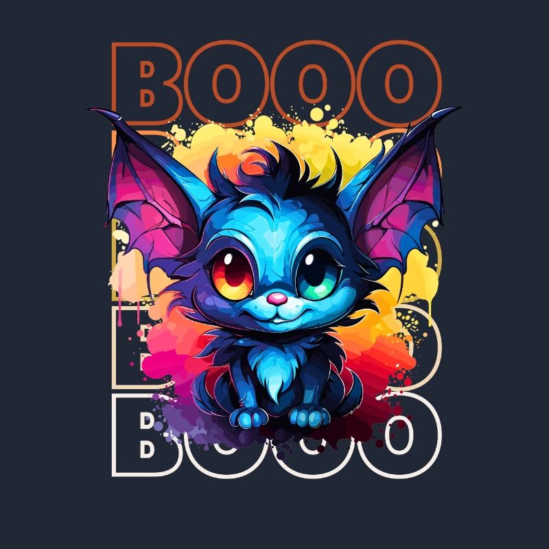 Chibi Swoop & Booo! Nighttime Flutter Tee!