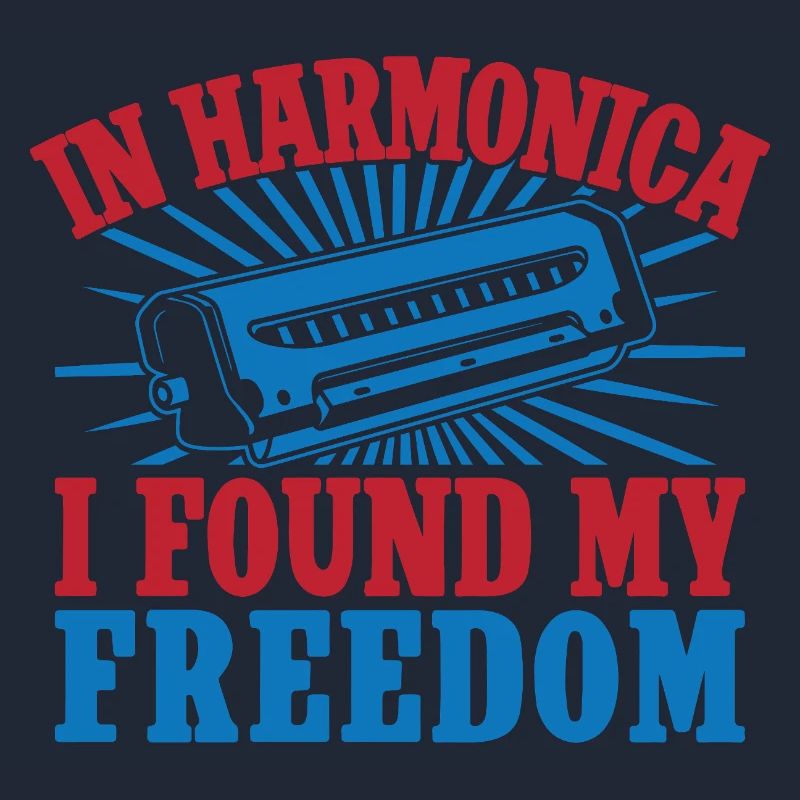 Harmonica drôle qui a trouvé mon harmonica de liberté
