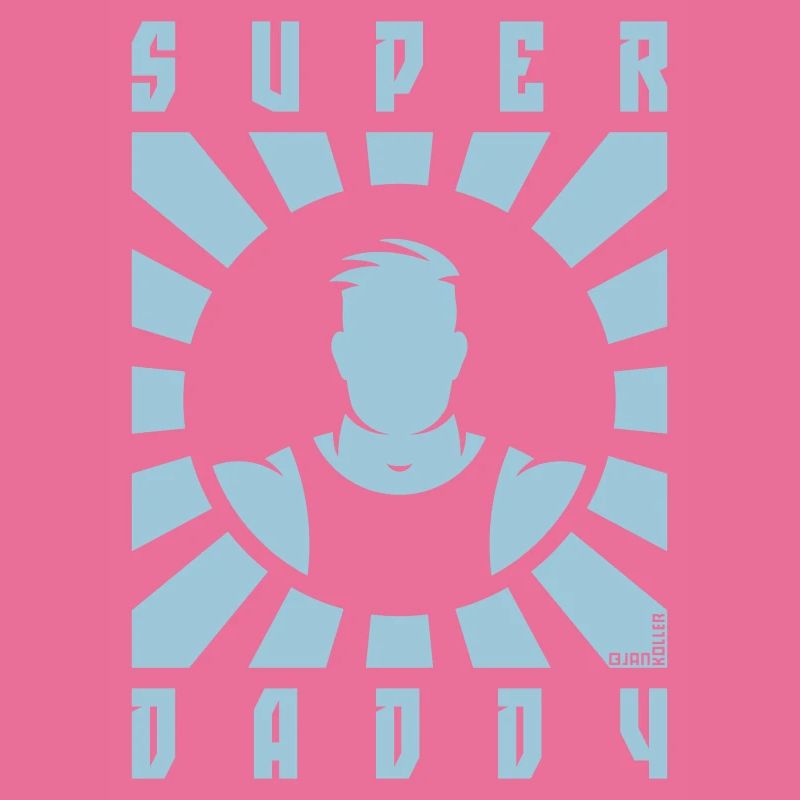Super Daddy (Dad / Papa / Rays / White)