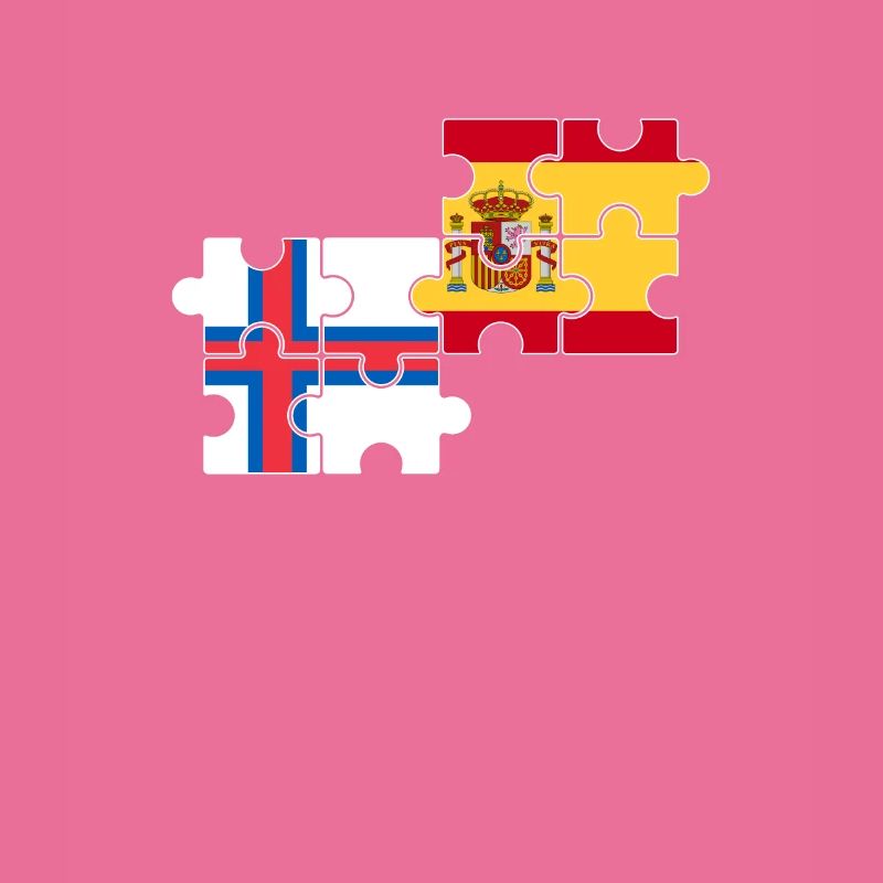Färöer Spanien Flagge Spanisch Färinger