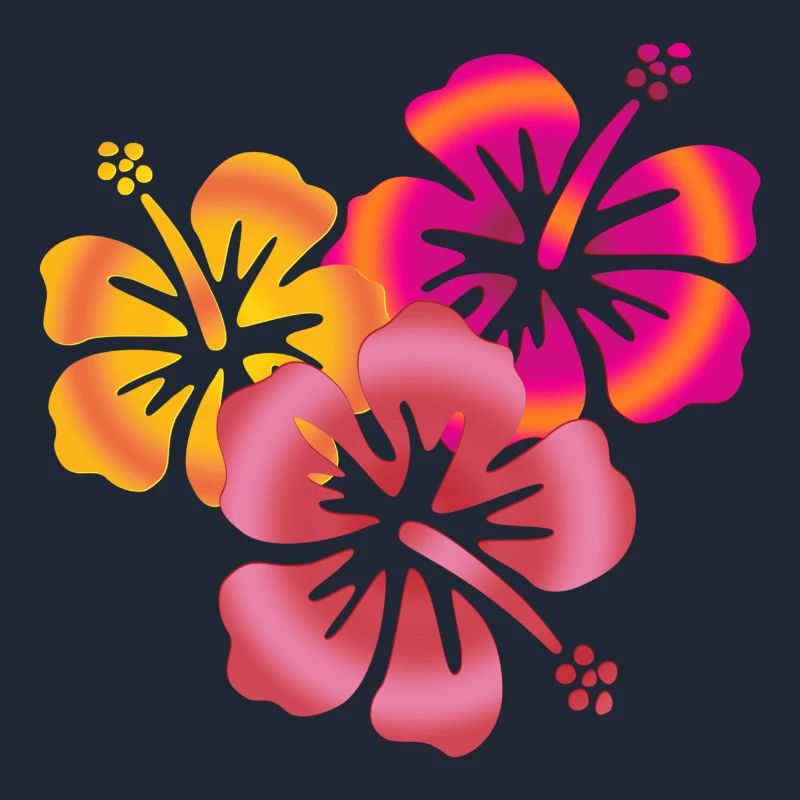 BALI fleurs d'hibiscus