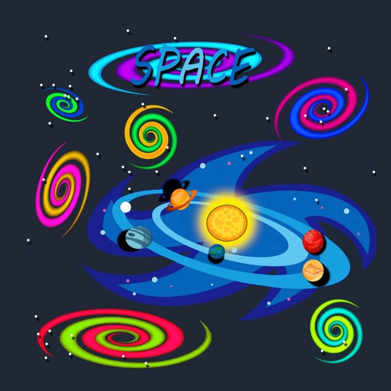 SOLAR SYSTEM (sélectionnez couleur foncée pour cette version)