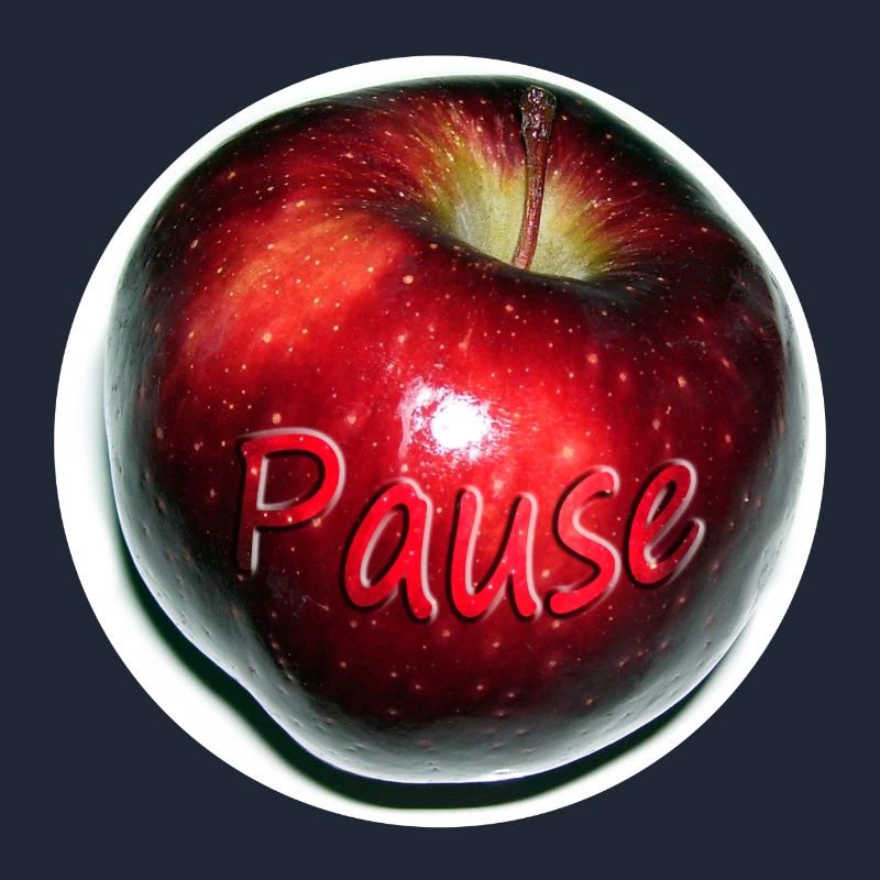 Apfel 01 Pause Poster