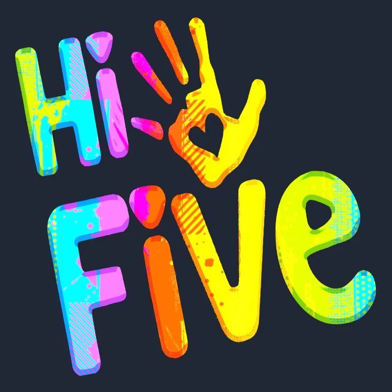 High Five Style Cool Hand Joke disant Hit Trend