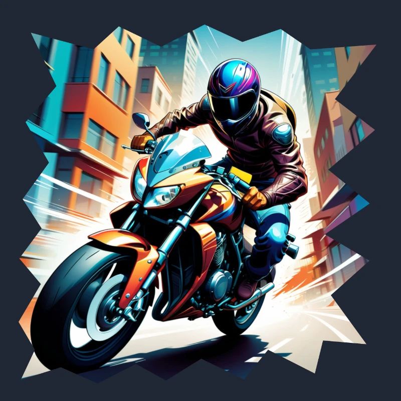 Motorrad Rennfahrer