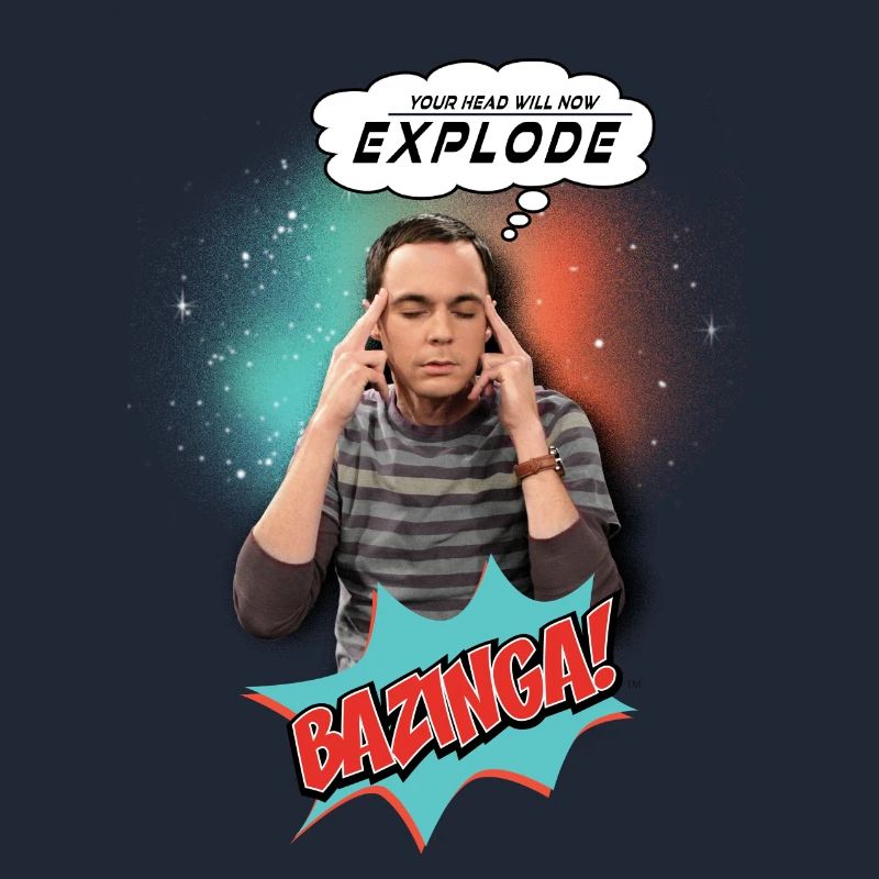 The Big Bang Theory Sheldon Explode