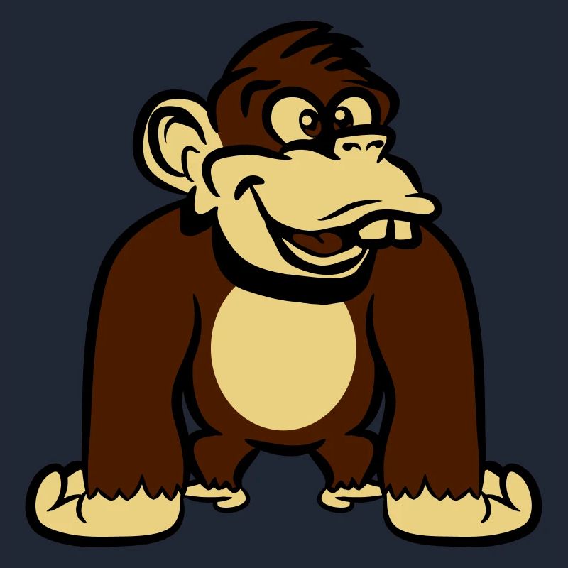 affe witzig doof