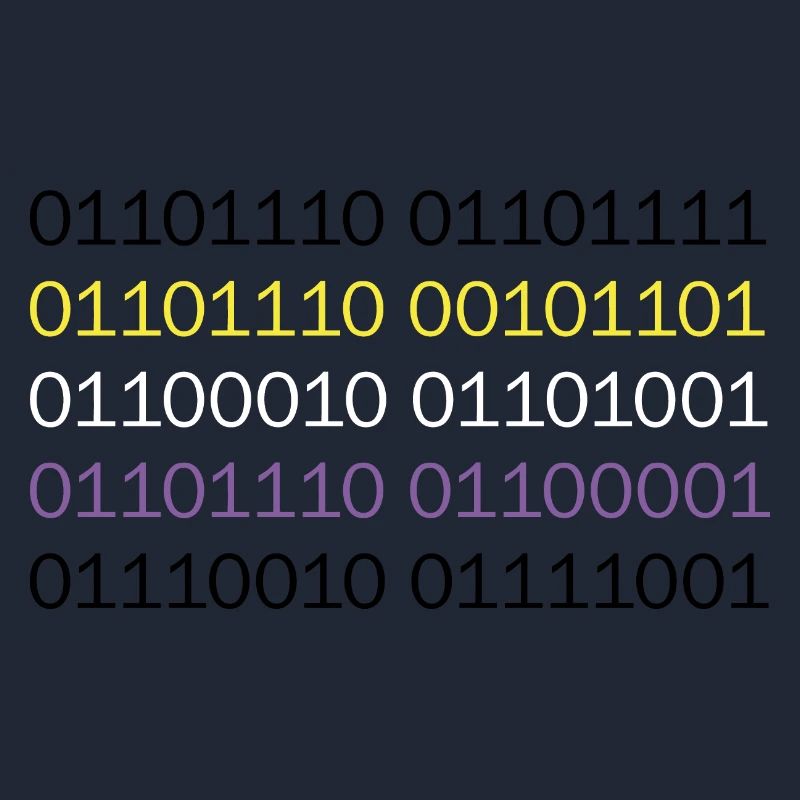 NON-BINARY to binary code