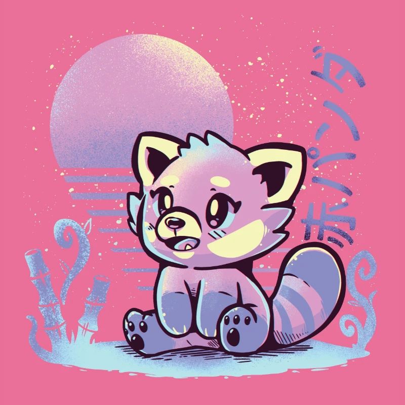 RetroWave Red Panda