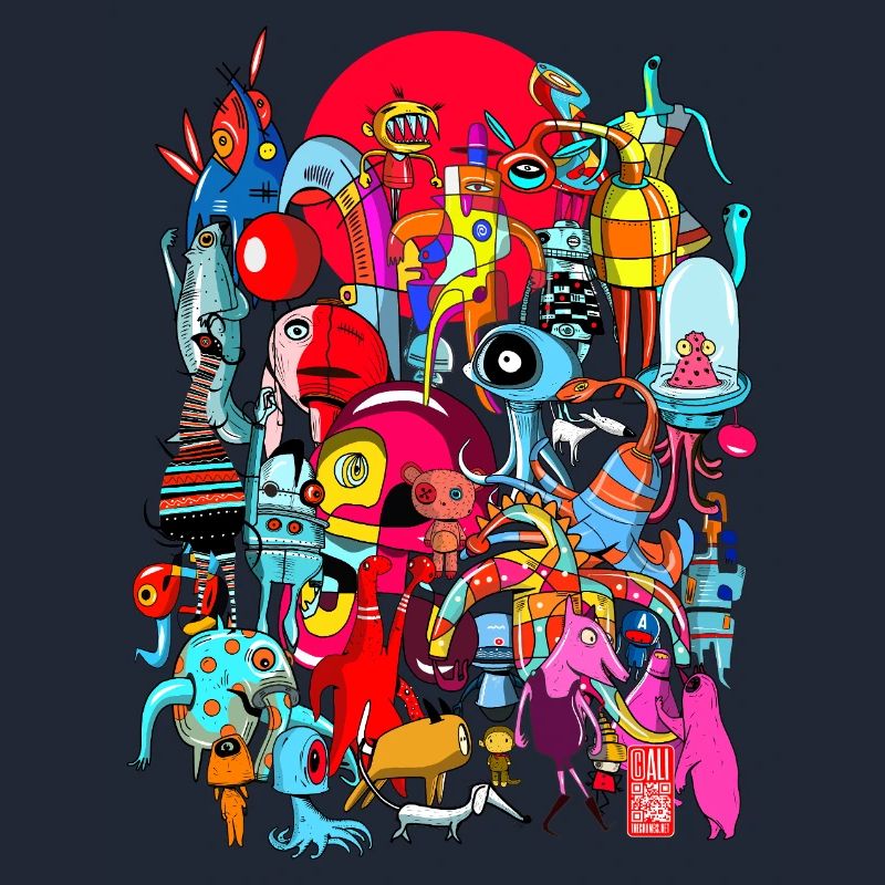 friendly Monster Pullover Sweat à capuche
