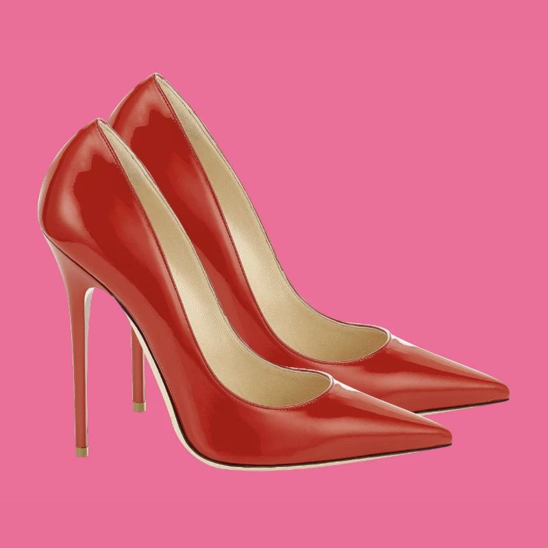 Pump it up - red pumps