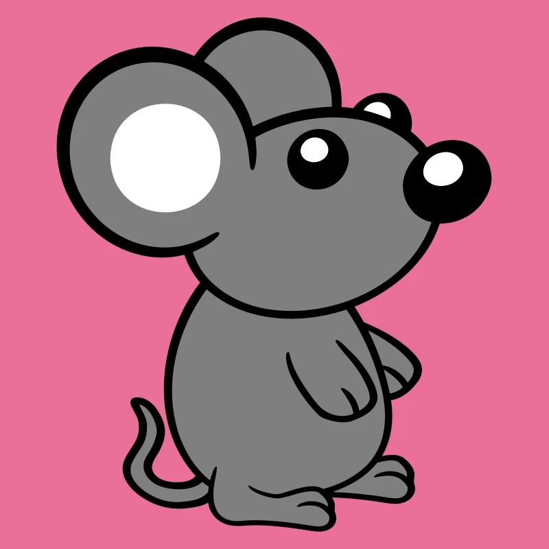 Mouse Mouse Cute Little Rat Rodent Friendly