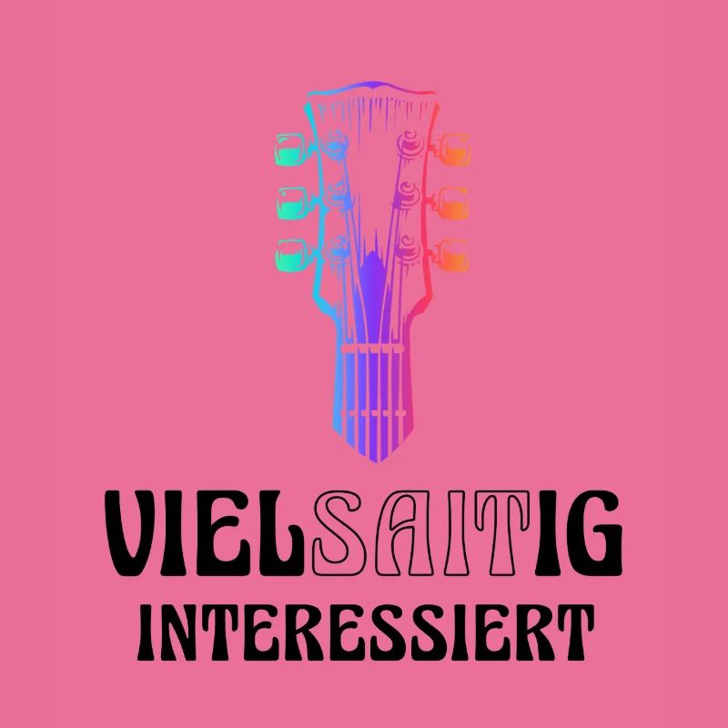 Guitar multi-stringed interested