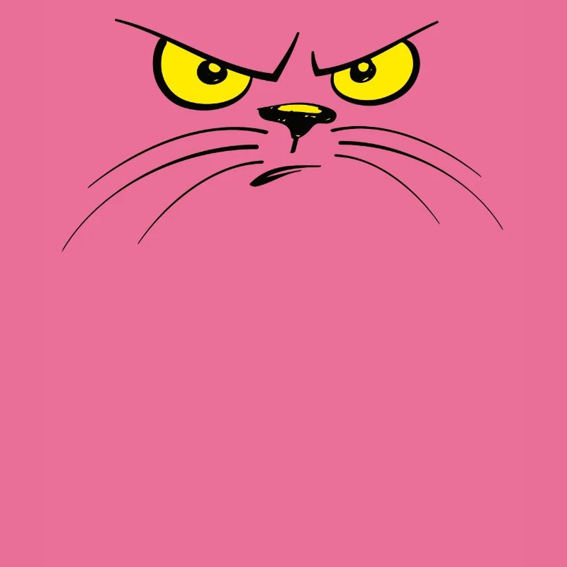 chat chat visage de chat mal