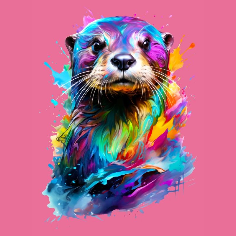 Bemalter Otter